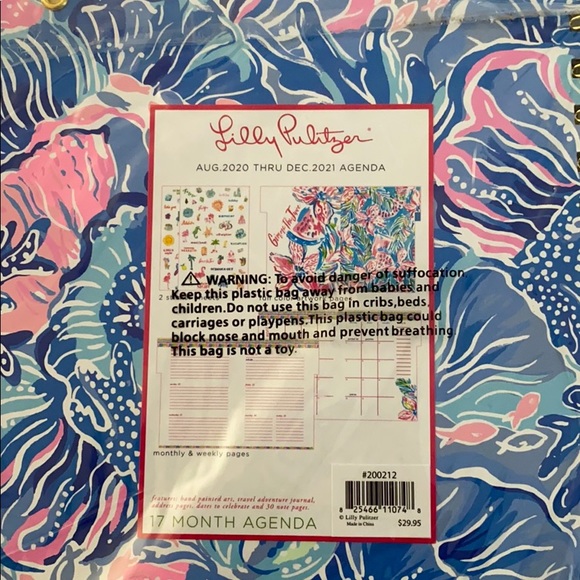 Lilly Pulitzer Agenda size Large - Picture 4 of 7